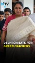 Rekha Gupta: Will Request SC To Allow Use Of Certified Green Firecrackers On Diwali