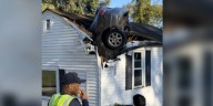 Car crashes through woman’s bedroom on Smith Springs Road