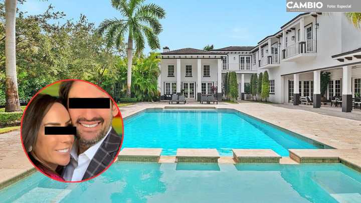 VIDEO: Así era la lujosa mansión donde se escondían Inés Gómez Mont y su esposo en Miami
