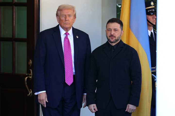 Zelenskyy, at White House, says Trump has 'big chance' to end Russia's war on Ukraine