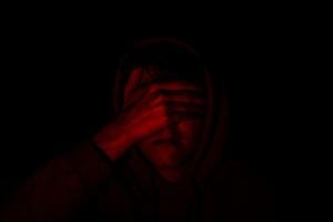 Who is more likely to get nightmares from scary movies?