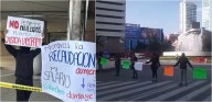 Protestan trabajadores del SAT en CDMX: estas son las calles y avenidas afectadas