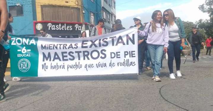 Paro de maestros incluye marcha por la Avenida Santander, y otras en Caldas