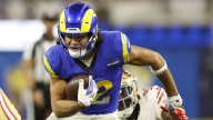 Puka Nacua makes his 50th catch in his fifth game of the season, setting a record