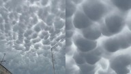 Captaron nubes “mammatus” en Cuauhtémoc📷
