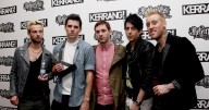 Ian Watkins' Lostprophets bandmate Lee Gaze reacts after he was stabbed to death in prison