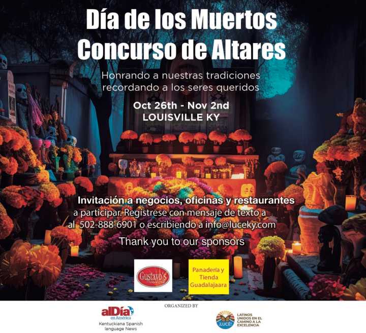 Concurso de altares del Día de los Muertos en Louisville