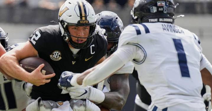 SEC NOTEBOOK Vanderbilt, 'Bama take center stage