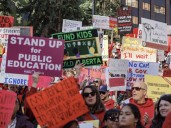 Classes cancelled in Calgary as provincewide teachers strike begins