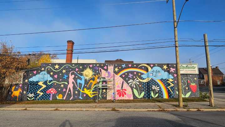 City Laundry does not look anything like it used to thanks to  artist