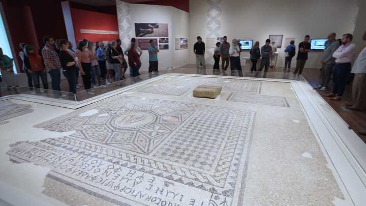 'Beautiful and Significant': Israel's Megiddo Mosaic On Display At Museum of the Bible