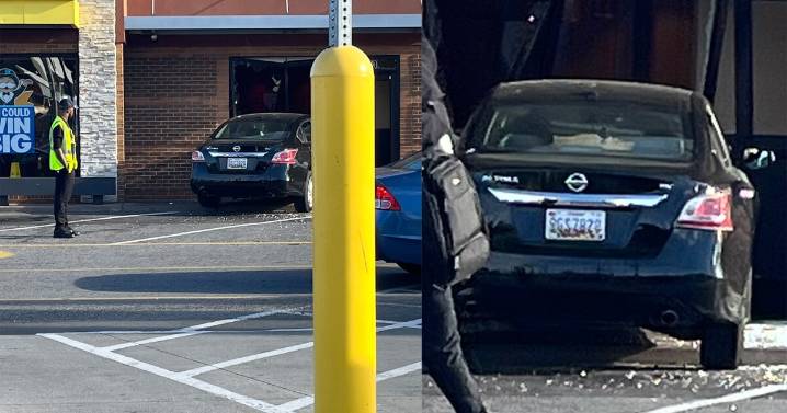 Police: Car strikes McDonald's in Halethorpe, no injuries reported