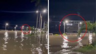 Inundaciones en Tuxpan se llevan un restaurante completo
