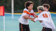 Christian Pena scores on deflected shot to lift Babylon past Mattituck