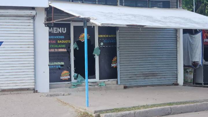 Balacera en Malecón Nuevo deja un hombre herido y daños a comercio en Culiacán
