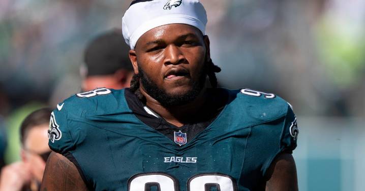 Eagles' Jalen Carter ruled out for Thursday night matchup against Giants with heel injury, reports say
