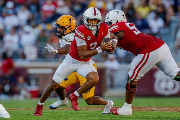 The Latest: Penn State and Texas drop out of the AP Top 25 as Miami reclaims its No. 2 spot