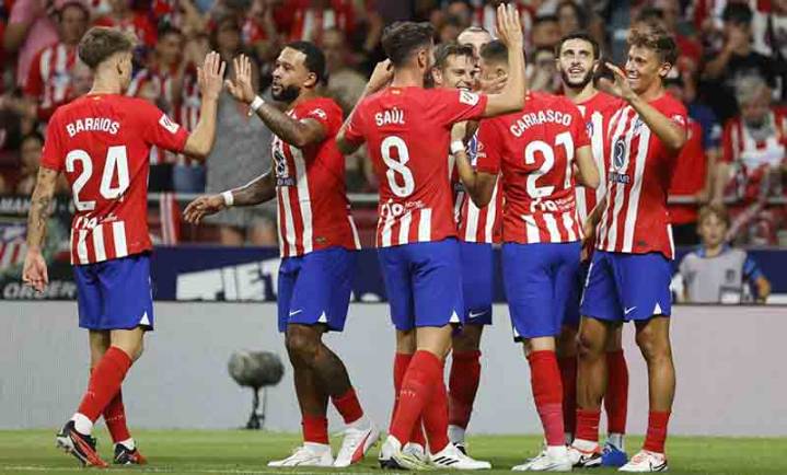 LaLiga de España: Atlético de Madrid rompe mala racha en su casa y vence 2