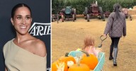 Meghan Markle Ripped For Wearing $1,600 Outfit On Pumpkin Patch Trip