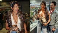 Priyanka Chopra casually poses with a python, Nick Jonas’s reaction steals attention