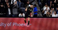 Nathan Ordaz scores easy tap-in in 79th minute to give LAFC a 2-1 win over Austin in MLS playoffs