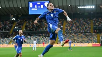 Italia triunfa 3-0 ante Israel y asegura el repechaje para el Mundial