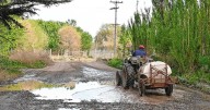 Productores alertan por el estado de las calles rurales en el Alto Valle antes de iniciar la cosecha