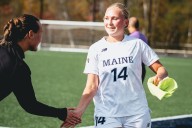 Freshman soccer player from midcoast picked right time for 1st UMaine goal