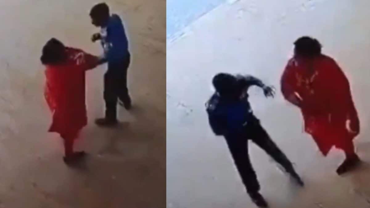Noida Woman Abuses Security Guard, Slaps & Drags Him By Collar For ‘No Reason’: ‘She Should Be Kicked Out’