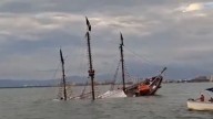 Se hunde la Marigalante, famosa embarcación de Puerto Vallarta