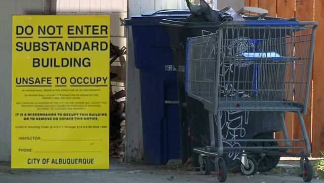 'Band-aid on a bullet hole': Neighbors frustrated over abandoned house fires in Albuquerque
