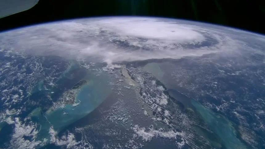 Así se ve el poderoso huracán Melissa desde el espacio, alertaron que podría ser uno de los más destructivos en el Caribe