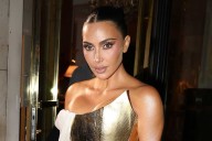 Kim Kardashian's Golden 45th Birthday Dress Is Vintage Givenchy