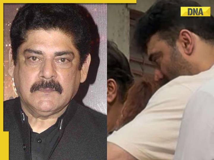 Pankaj Dheer funeral: Nikitin Dheer consoles grieving mother Anita Dheer