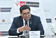 Ministro Tiburcio: “Seremos implacables contra la extorsión en todas sus modalidades”