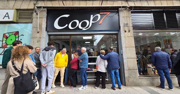 Apertura de la tienda Coop7 de Porsiete Cooperativa de Iniciativa Social