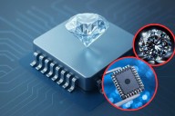 Ingenieros usan diamantes en chips para reducir el sobrecalentamiento de datos