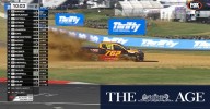 Super Utes driver walks away after 'massive' crash