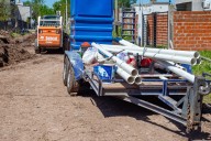 Siguen los trabajos para mejorar el servicio de cloacas en los barrios
