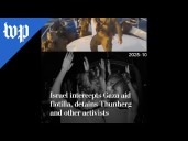 Israel intercepts Gaza aid flotilla, detains activists
