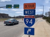 Stretches of two Twin Cities freeways will be closed this weekend