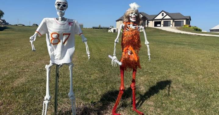 ‘Skeleton Taylor Swift’ goes missing from Halloween display in Tonganoxie