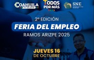 Este jueves 16 de octubre, feria del empleo en Ramos; será incluyente