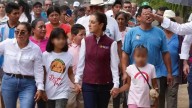 Visita Sheinbaum zonas afectadas por las lluvias en Puebla