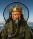 "Juego político". El “rey Trump” bombardea a manifestantes opositores en un video generado por IA