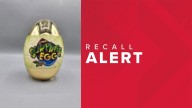 Toy eggs sold at gas station convenience stores recalled over lead level concerns