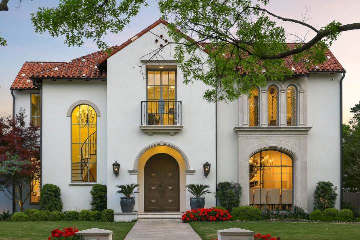 A Stunning Transitional Mediterranean Home in Dallas’ Park Cities Hits the Market