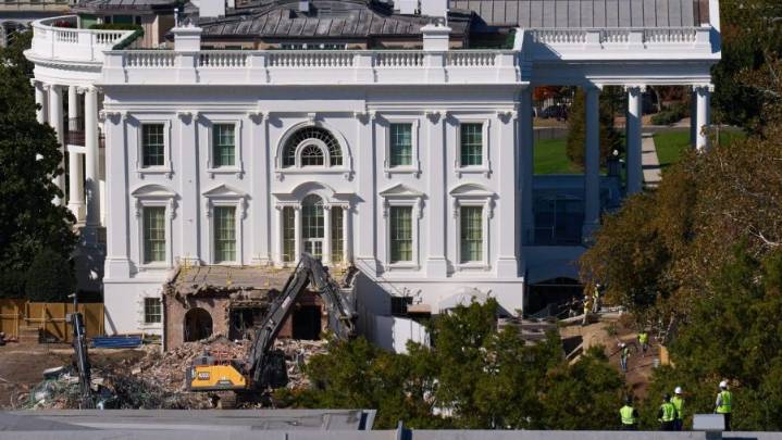 Trump's teardown of White House's East Wing raises questions of authority