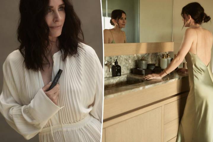 Courteney Cox launches Homecourt perfume oil and body products
