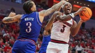 No. 11 Louisville falls to No. 19 Kansas in exhibition